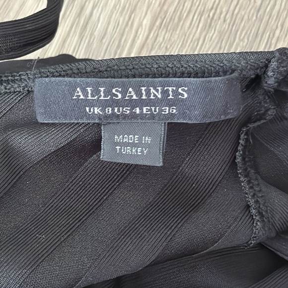 All Saints black Yuni bodysuit. - Picture 7 of 7